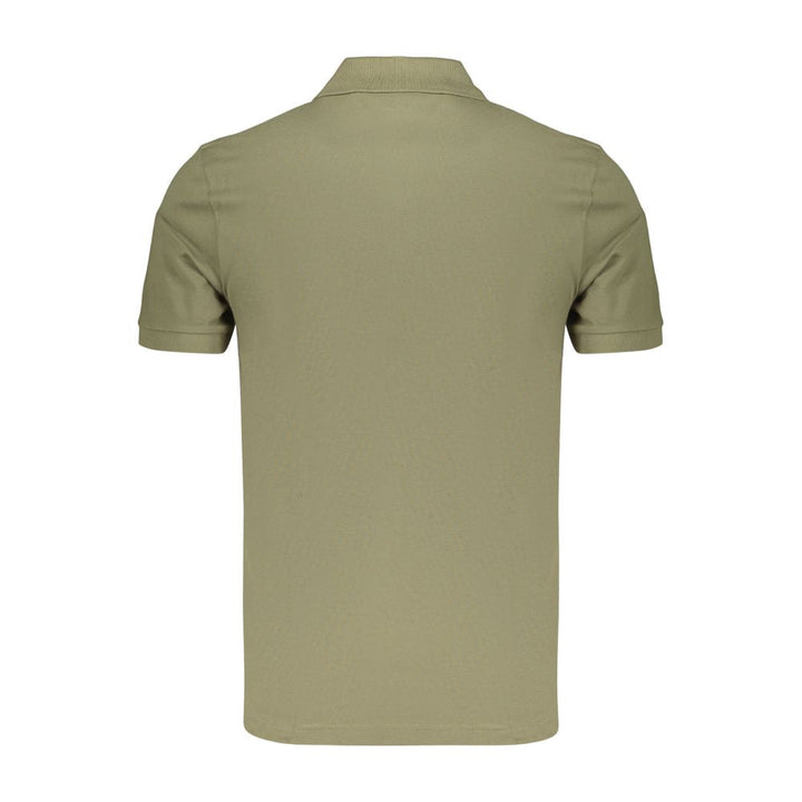 Hugo Boss Green Cotton Men’s Polo Shirt