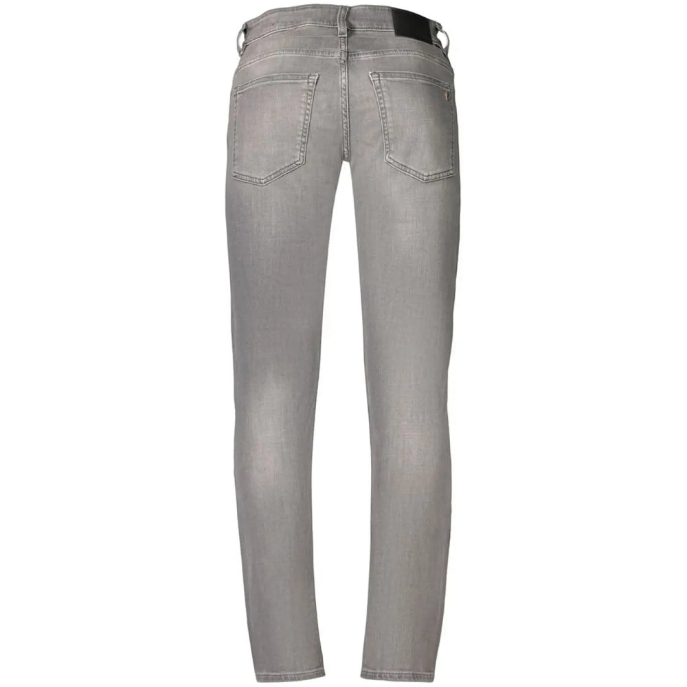 Hugo Boss Grey Cotton Men’s Jeans