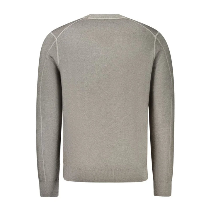 Hugo Boss Grigio Wool Mens Sweater