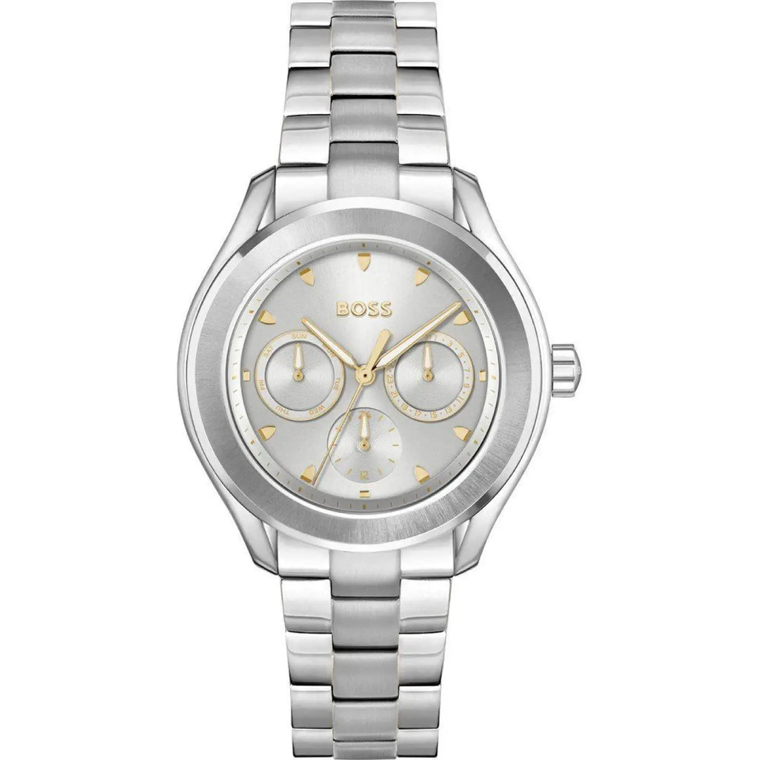 Hugo Boss Silver Stainless Steel Dress Watch