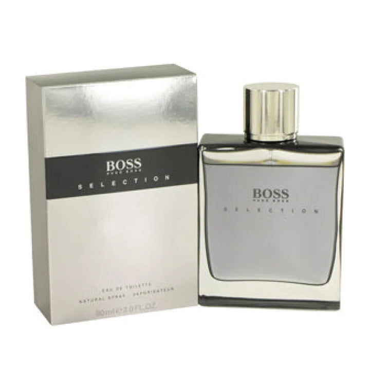 Boss Selection Eau De Toilette Elegant Fougere Scent for Visionaries Men’s Cologne Hugo