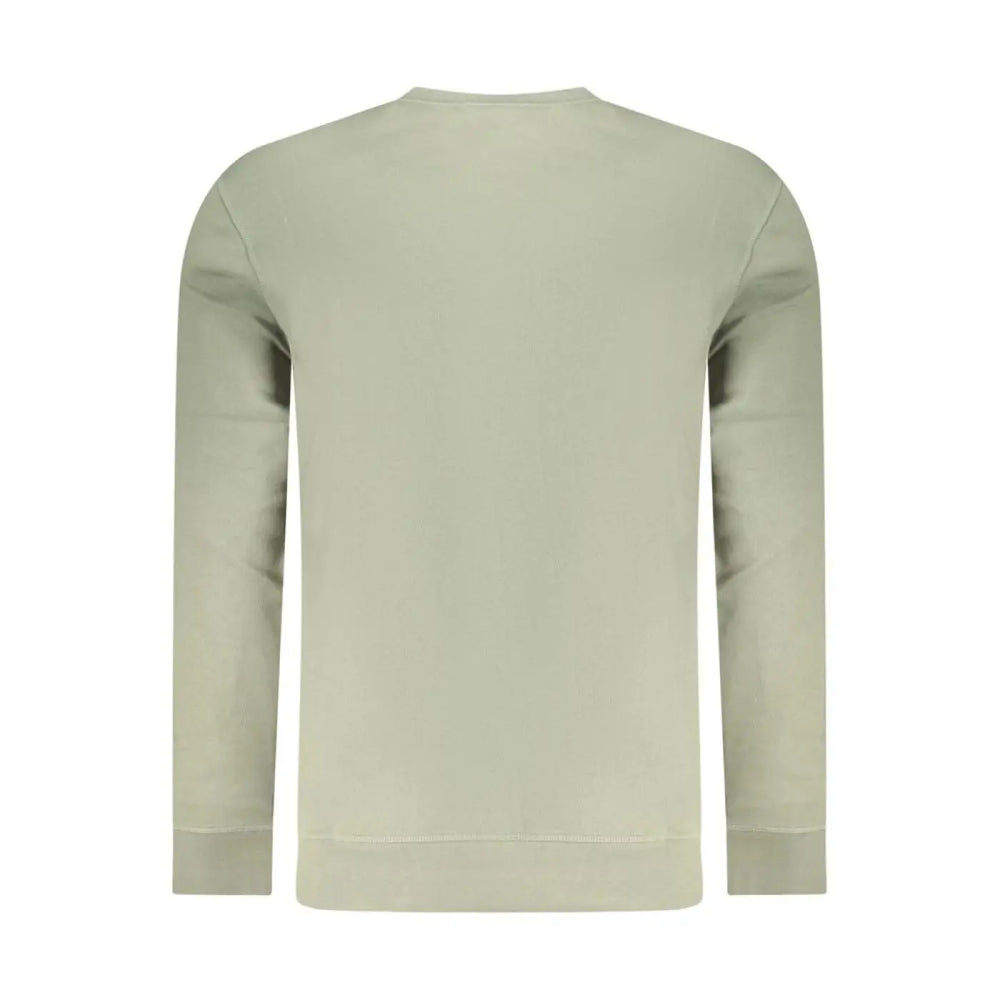 Hugo Boss Verde Cotton Men Sweatshirt