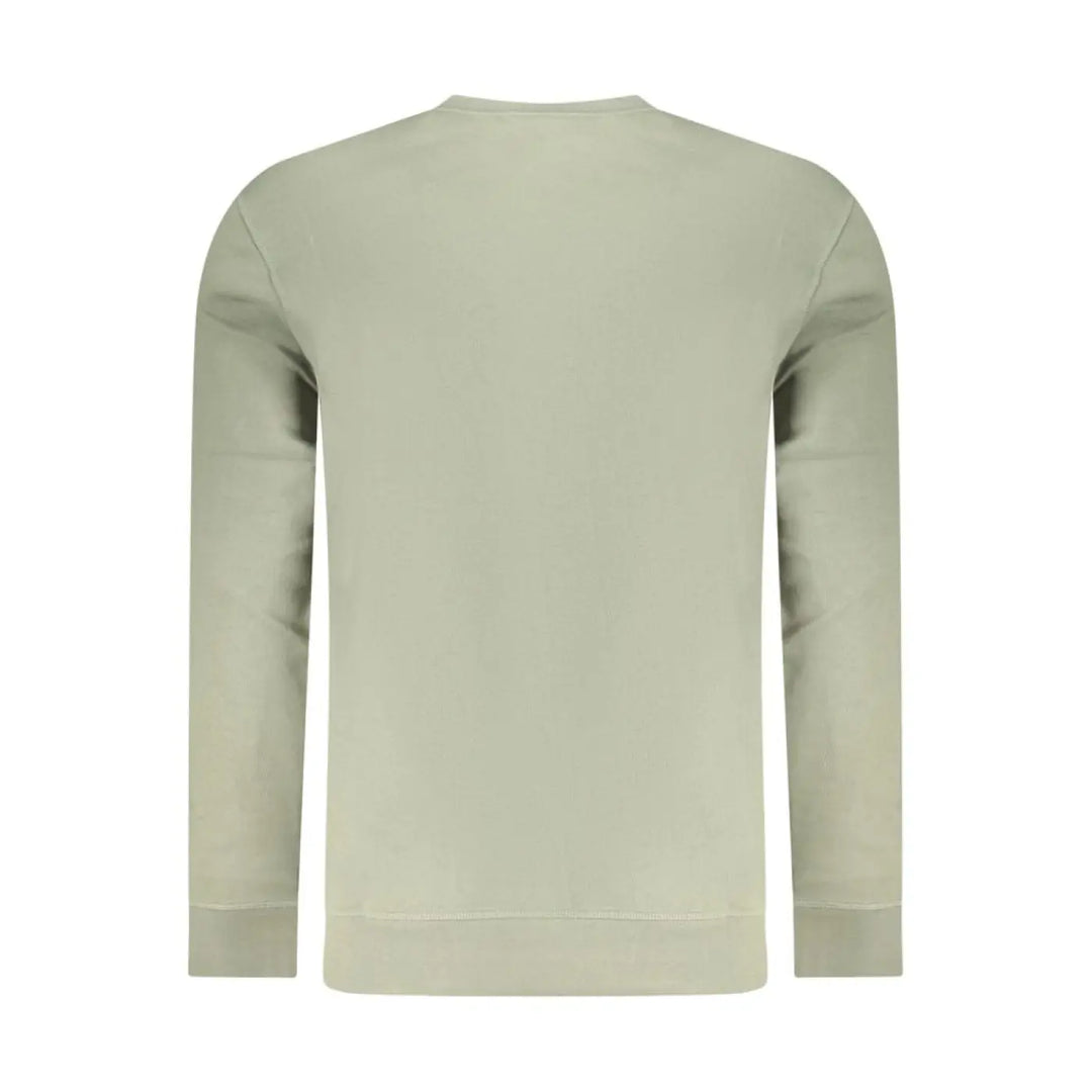 Hugo Boss Verde Cotton Men Sweatshirt