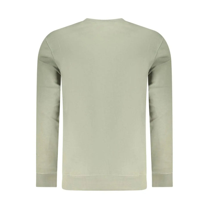 Hugo Boss Verde Cotton Men Sweatshirt