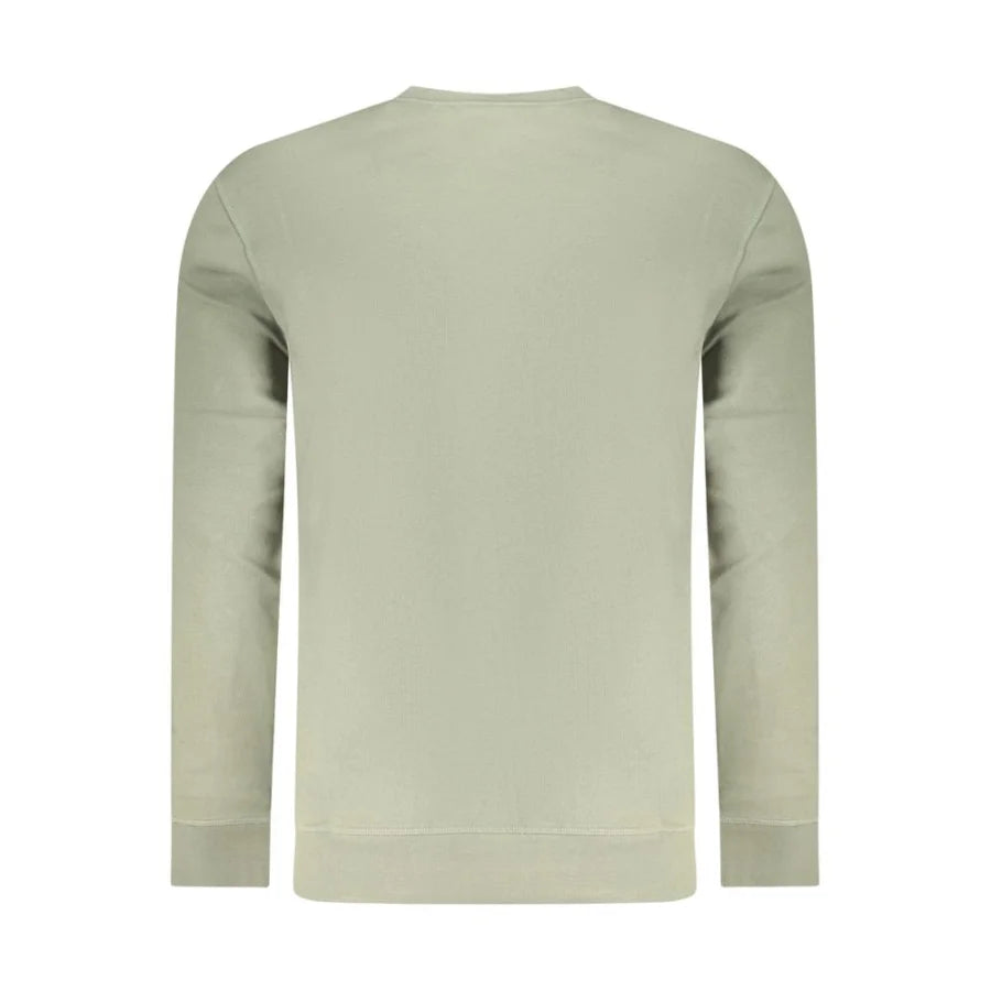 Hugo Boss Verde Cotton Men Sweatshirt