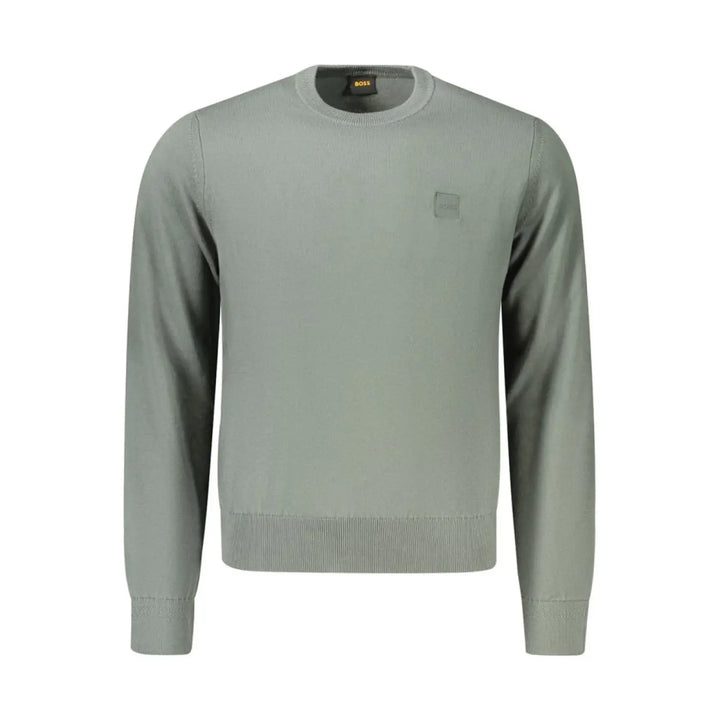 Hugo Boss Verde Cotton Men’s Sweater
