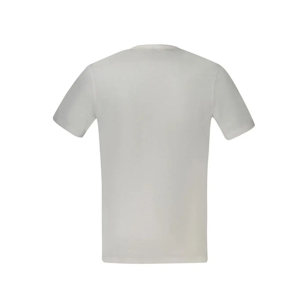 Hugo Boss White Cotton Mens T-shirt