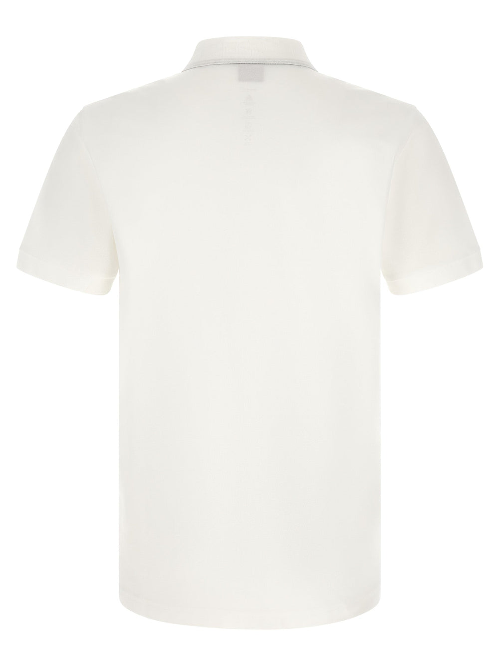 Hugo Boss White Cotton Polo Shirt
