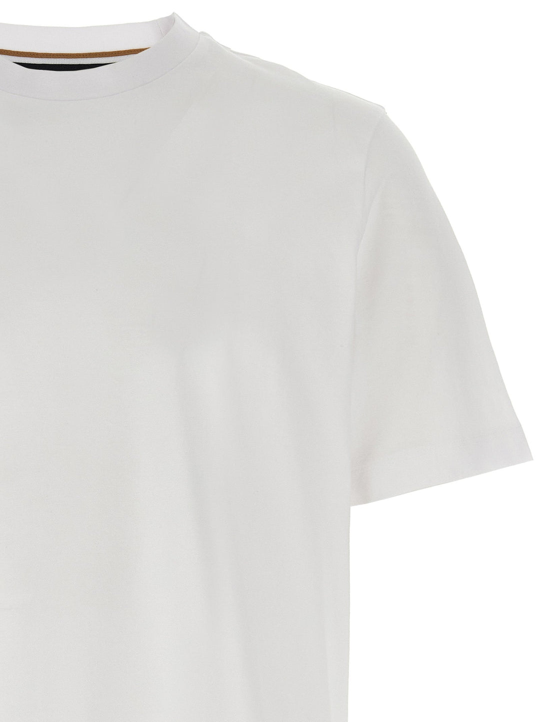 Hugo Boss White Cotton T-shirt