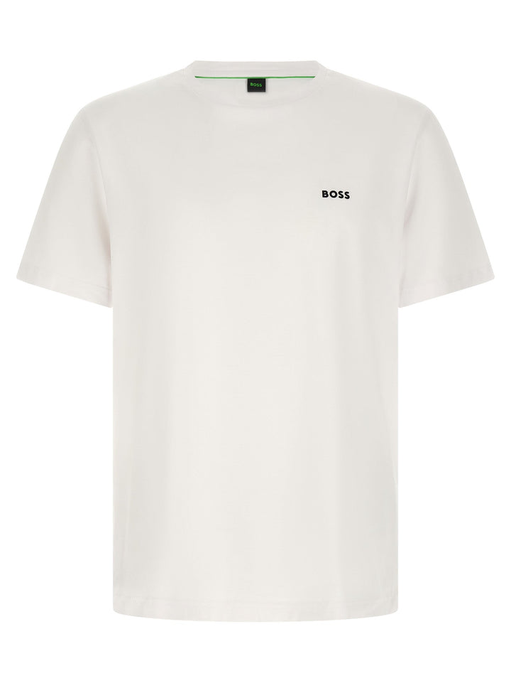 Hugo Boss White Cotton T-shirt