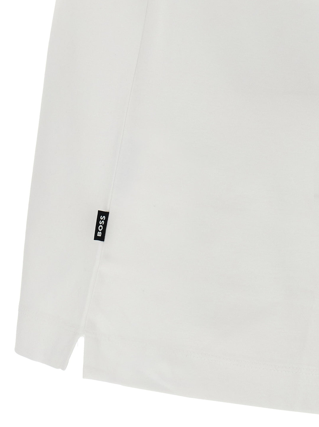 Hugo Boss White Cotton T-shirt