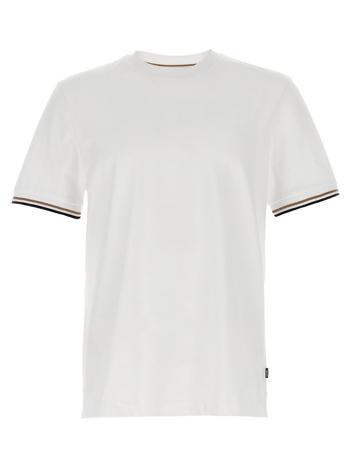Hugo Boss White Cotton T-shirt