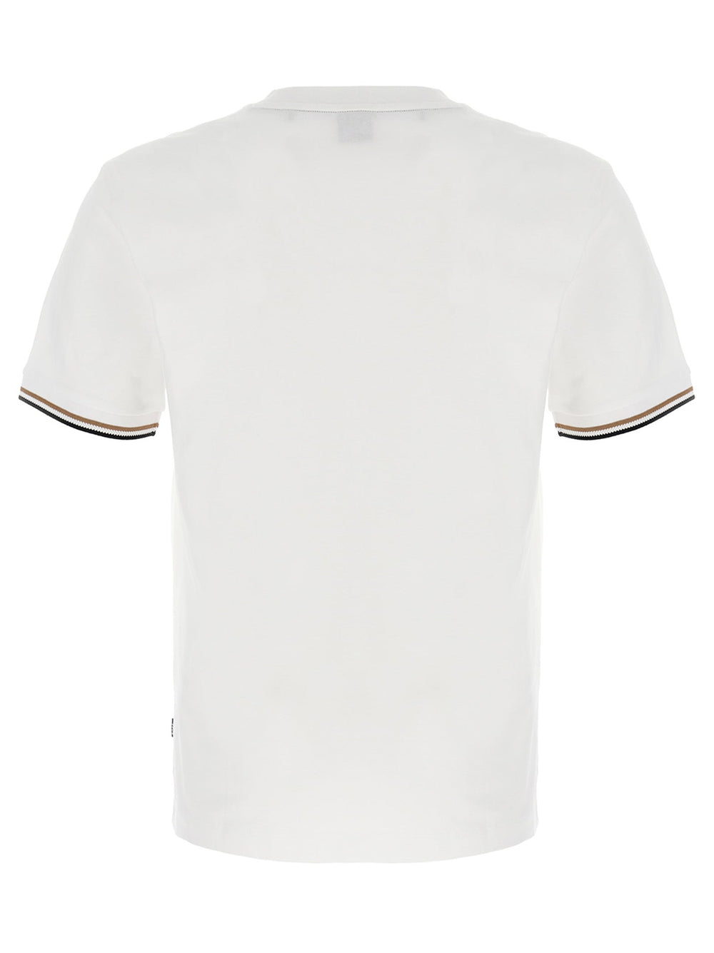 Hugo Boss White Cotton T-shirt