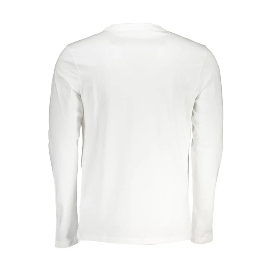Hugo Boss White Organic Cotton Men T-Shirt