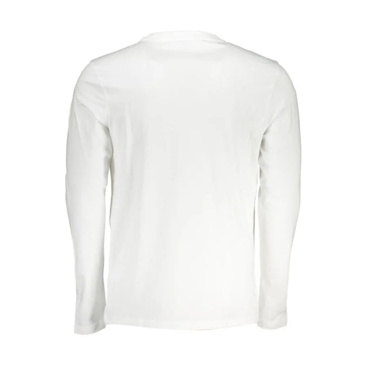 Hugo Boss White Organic Cotton Men T-Shirt