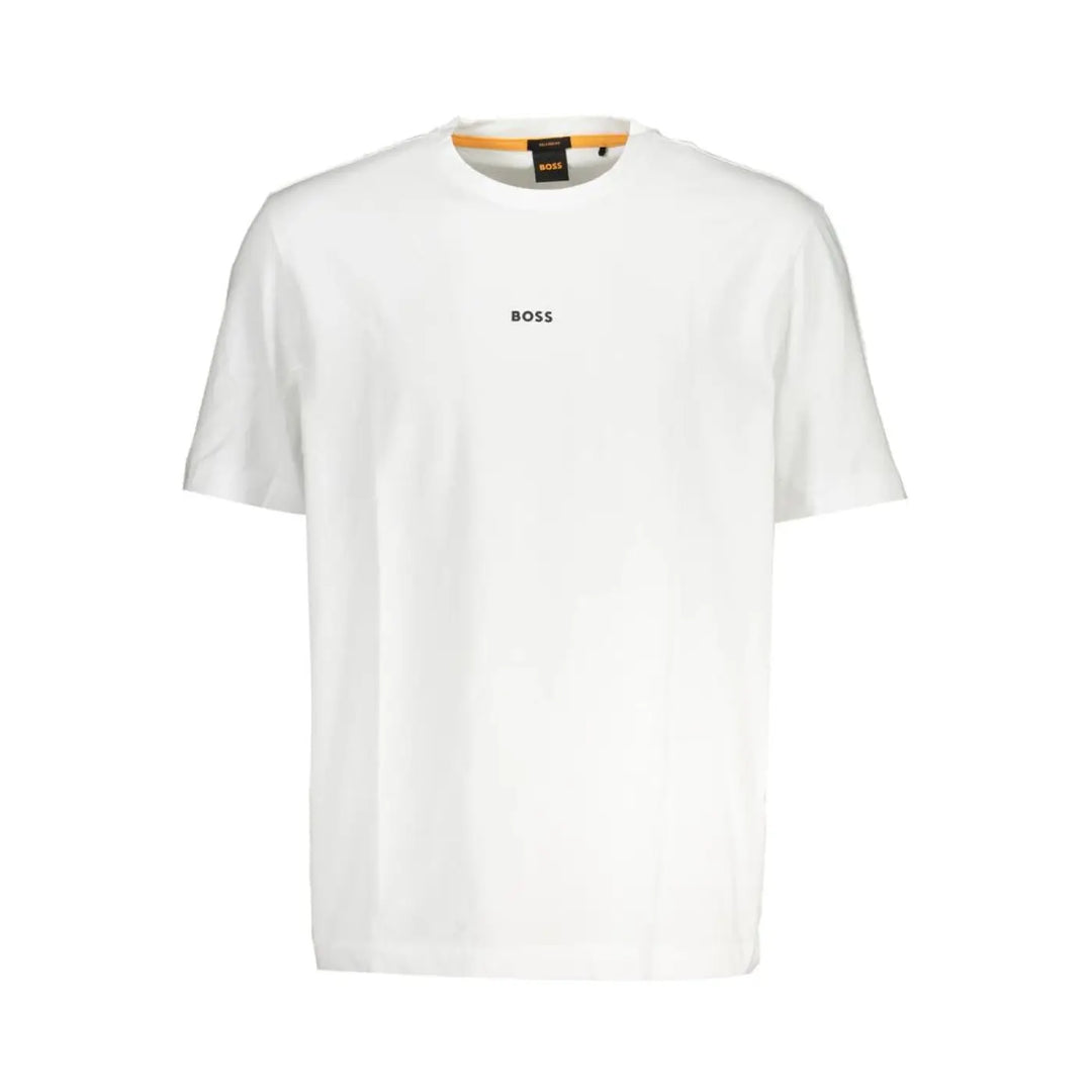Hugo Boss White Organic Cotton Men’s T-shirt