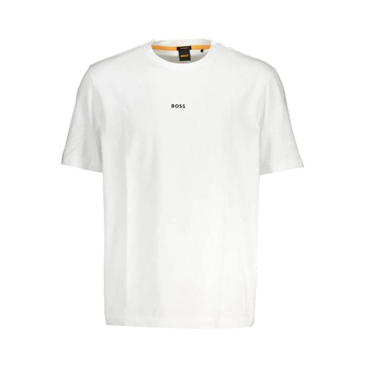 Hugo Boss White Organic Cotton Men’s T-shirt