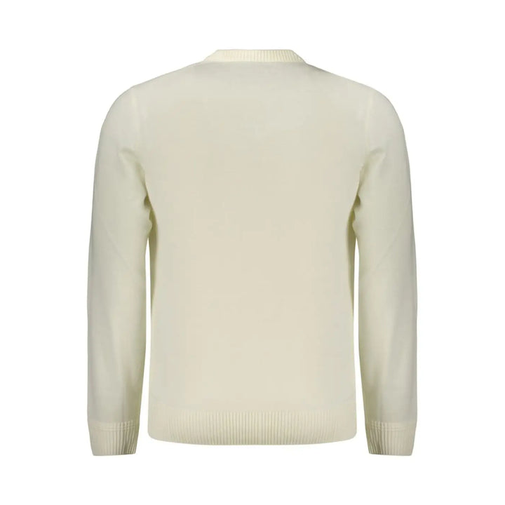Hugo Boss White Wool Men’s Sweater