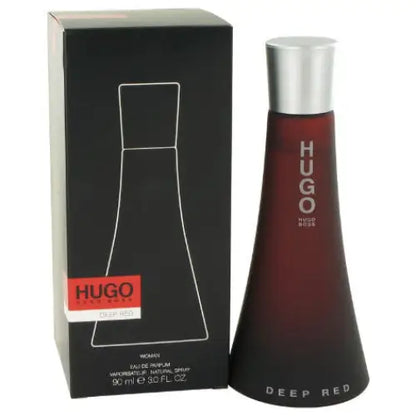 Experience the Vibrant Essence of Hugo Deep Red Eau Women’s Perfume Boss