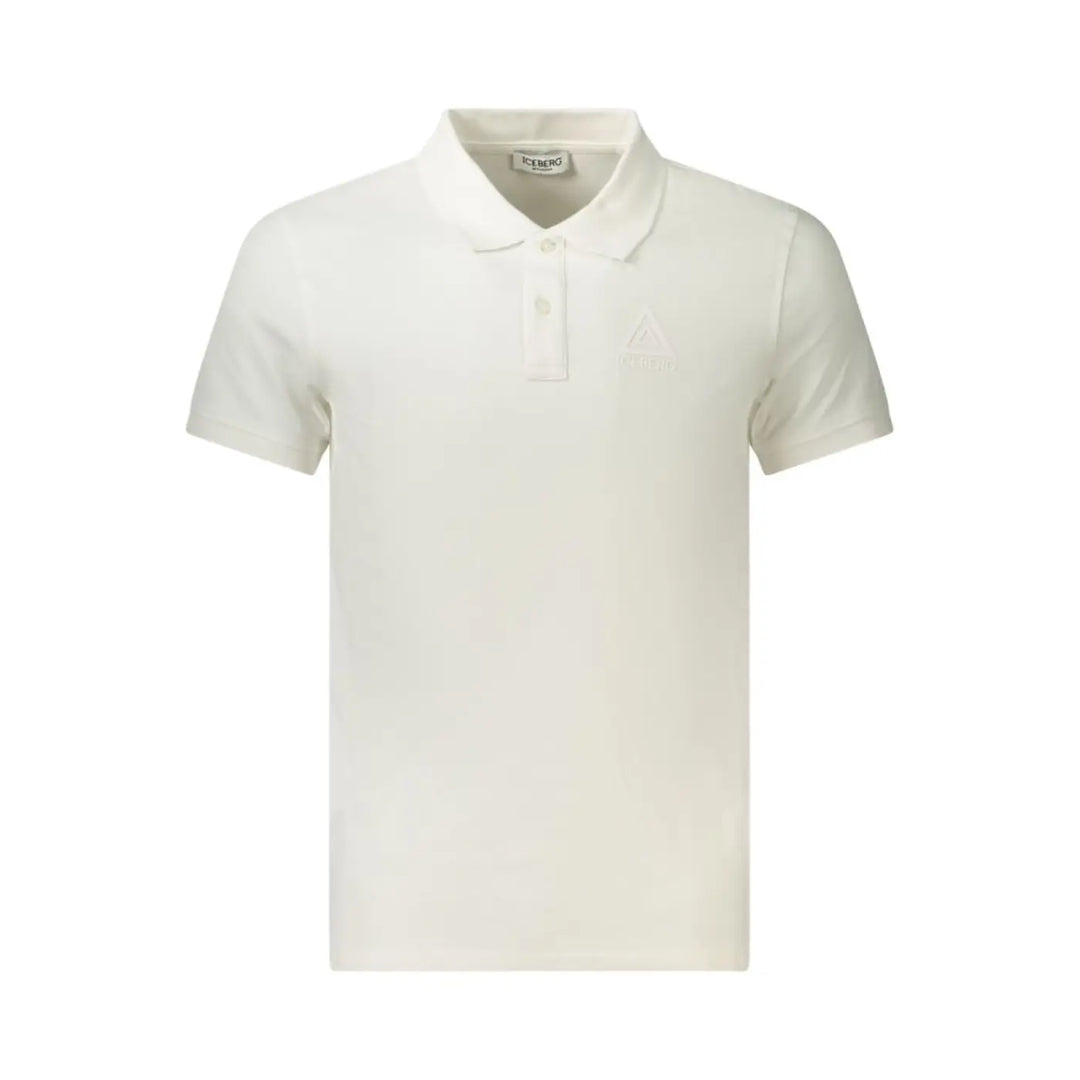 Iceberg Bianco Cotton Uomo Polo