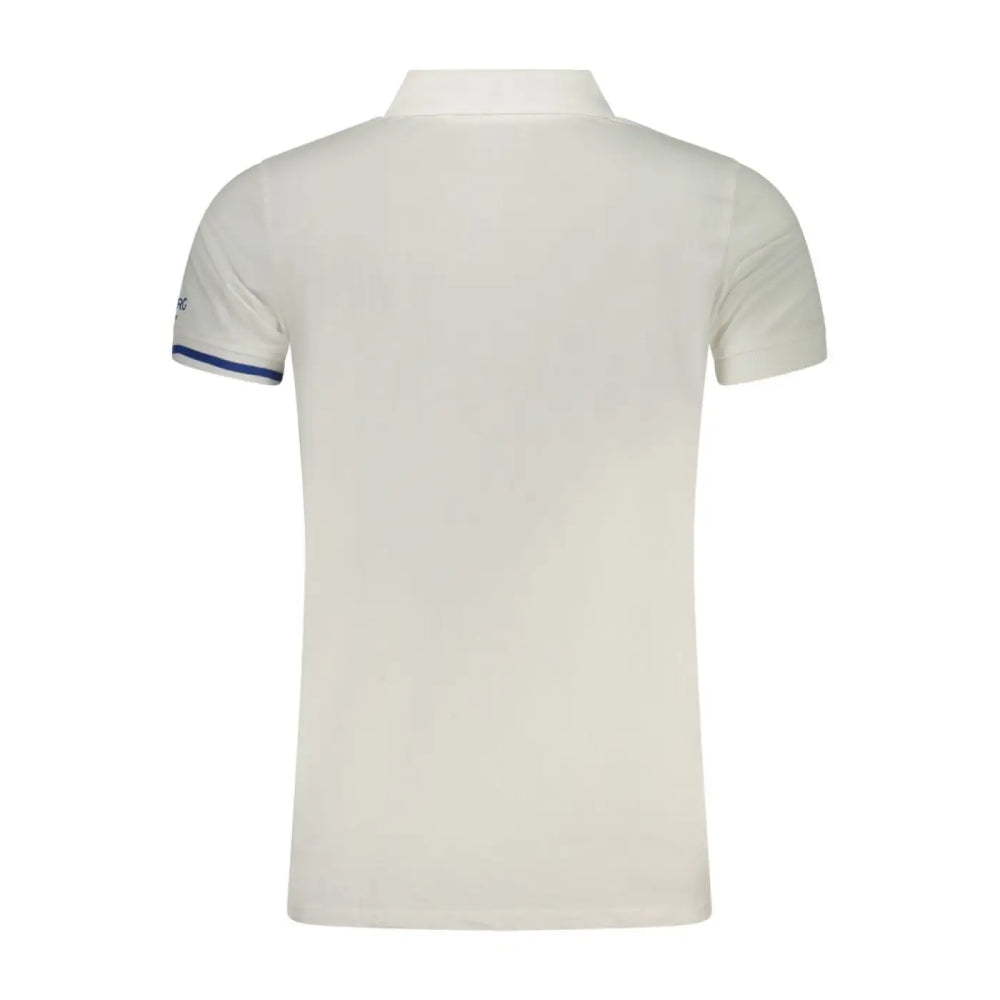 Iceberg Blue Cotton Men Polo Shirt