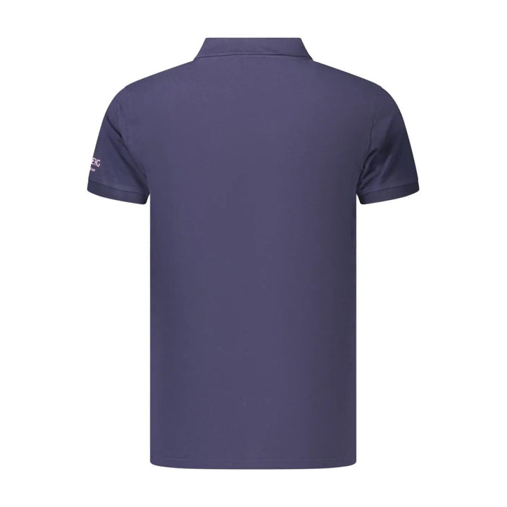 Iceberg Blue Cotton Men’s Polo Shirt
