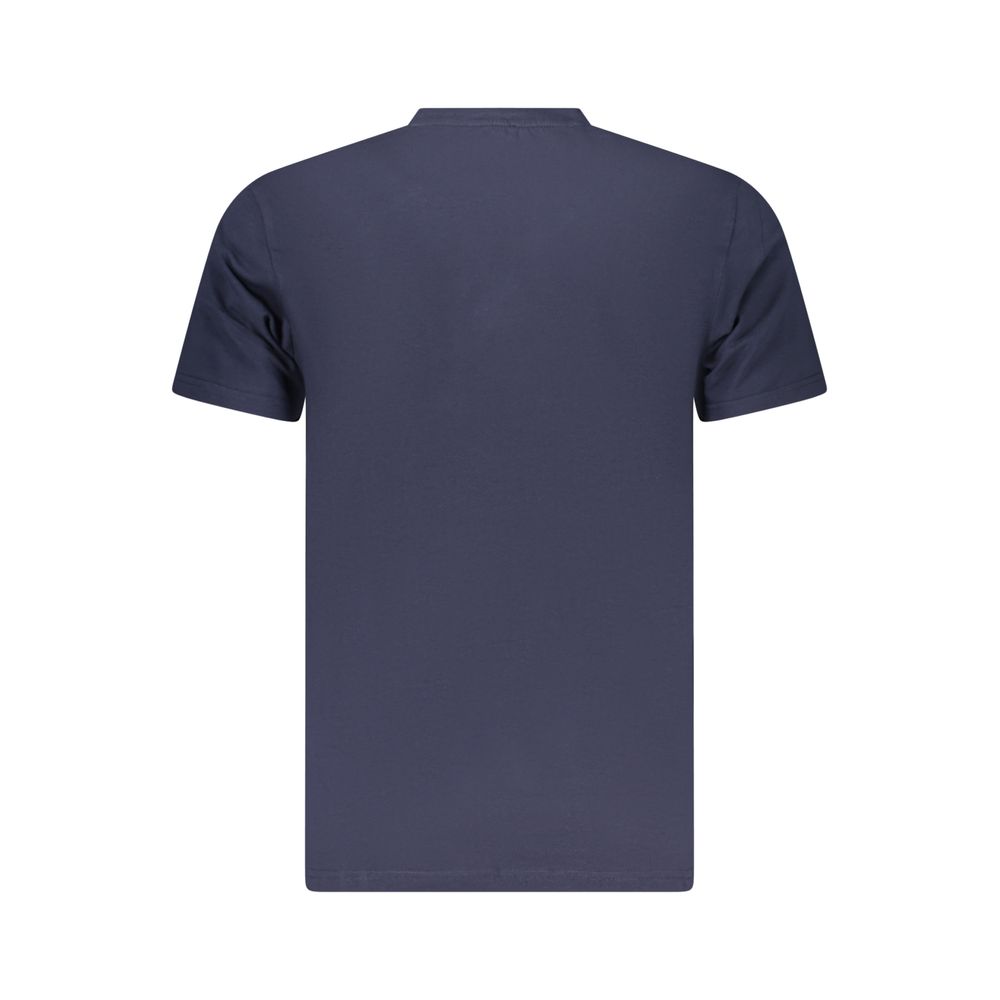 Iceberg Neon Blue Cotton Mens T-shirt