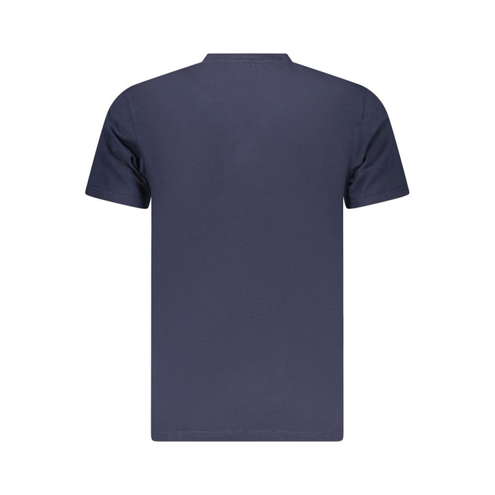 Iceberg Neon Blue Cotton Mens T-shirt