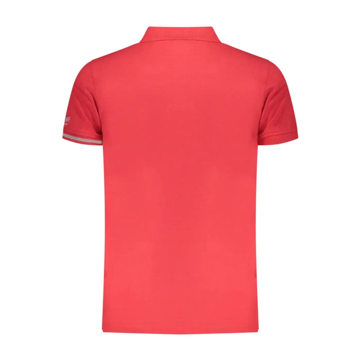 Iceberg Red Cotton Mens Polo Shirt