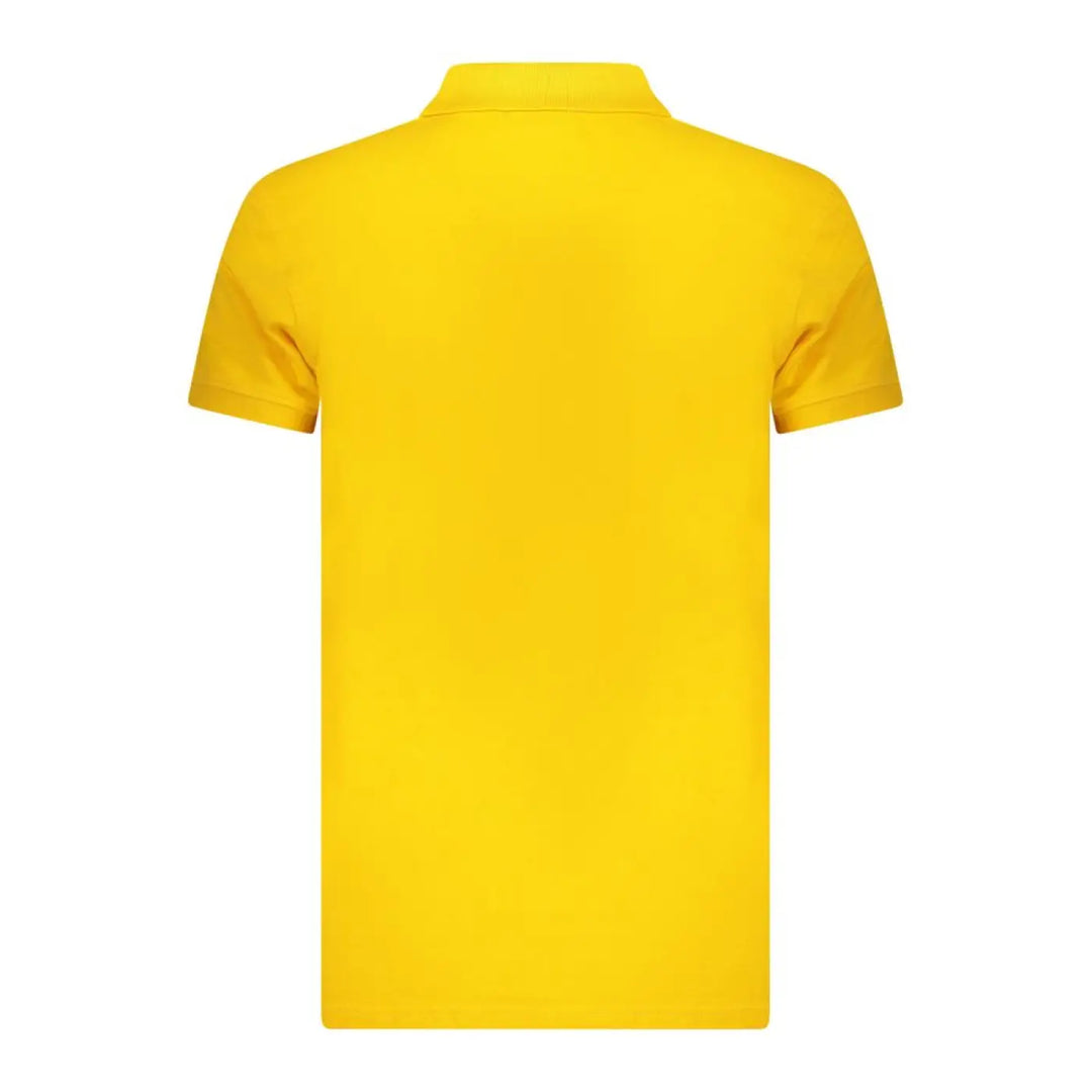 Iceberg Yellow Cotton Mens Polo Shirt