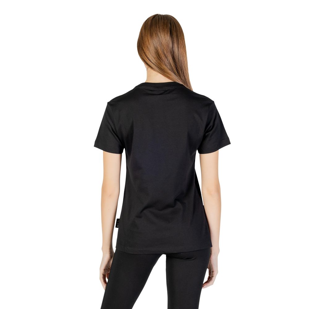 Icon - Black Cotton T-Shirt