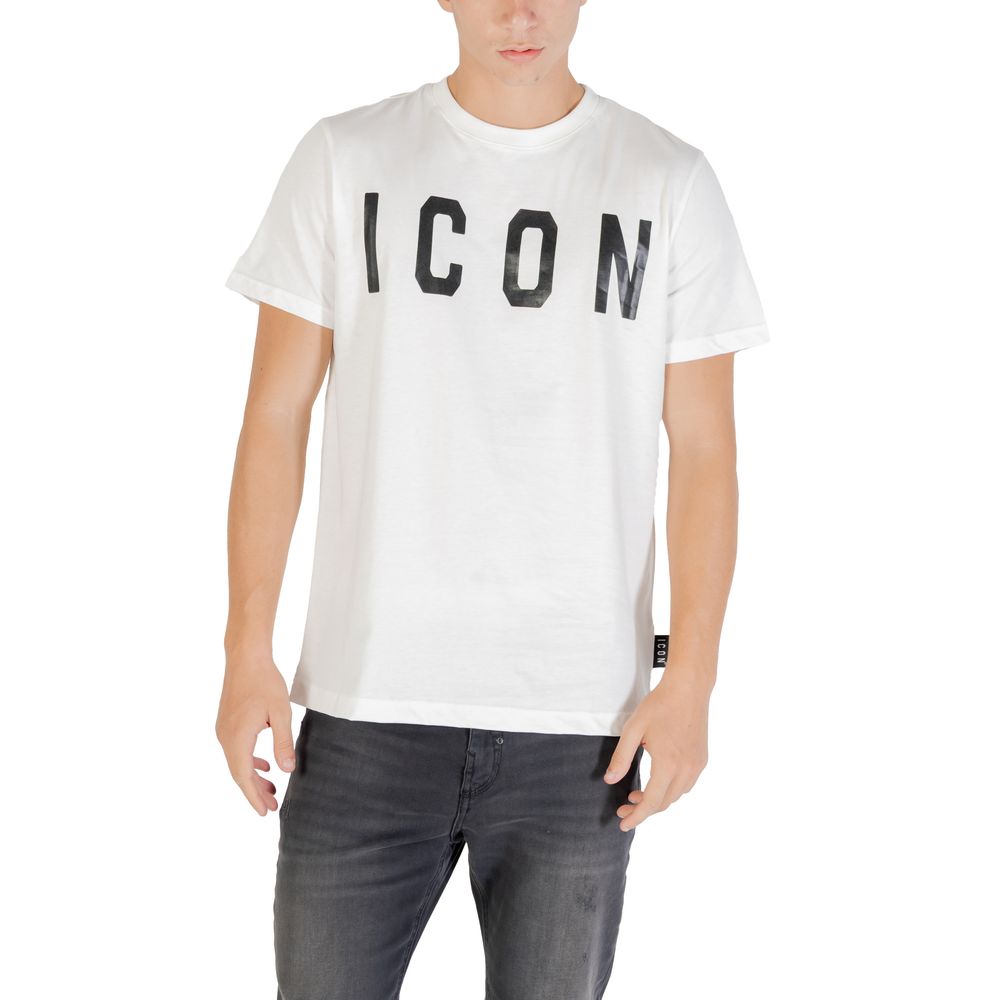 Icon Black and White Cotton T-shirt