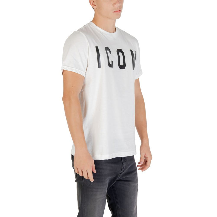 Icon Black and White Cotton T-shirt