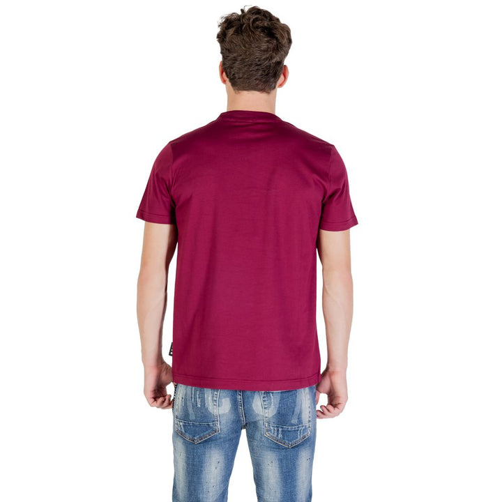 Icon Bordeaux Cotton T-shirt