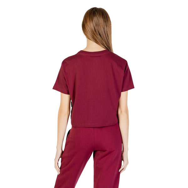 Icon - Bordeaux Cotton T-Shirt