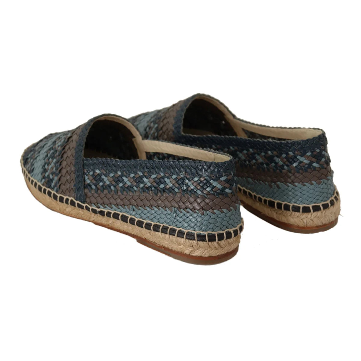 Iconic Dolce Gabbana Buffalo Leather Espadrilles &