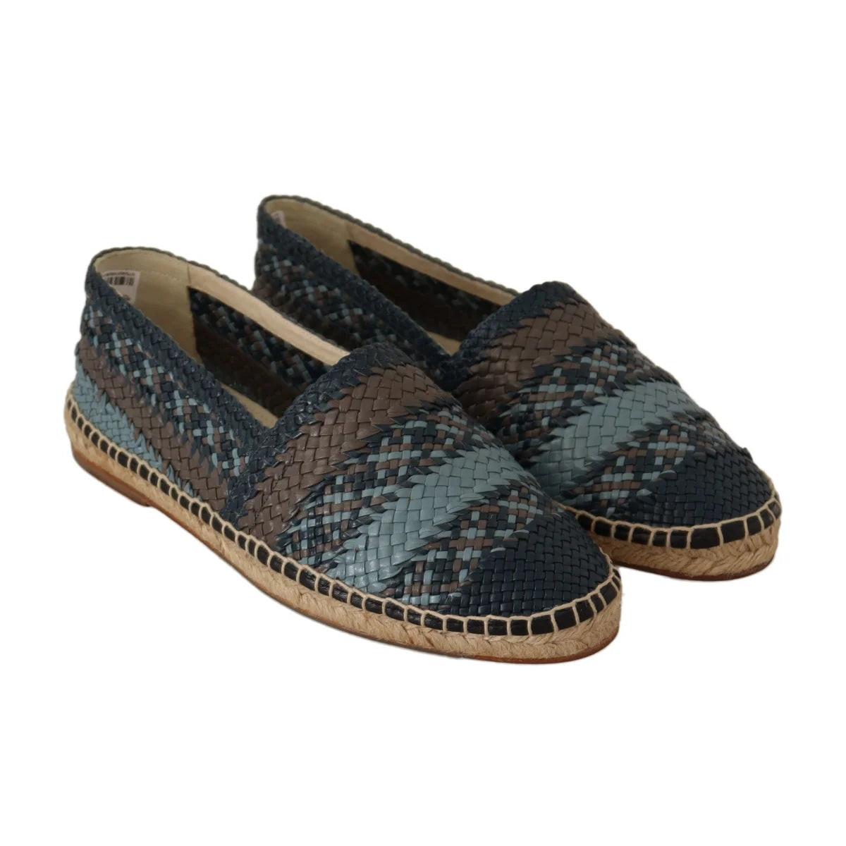 Iconic Dolce Gabbana Buffalo Leather Espadrilles &
