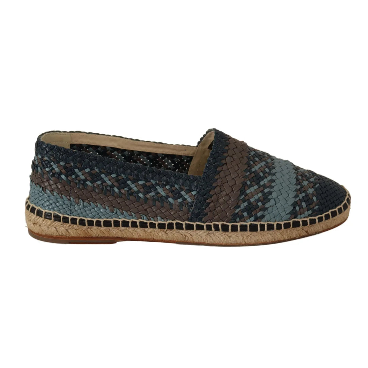 Iconic Dolce Gabbana Buffalo Leather Espadrilles &