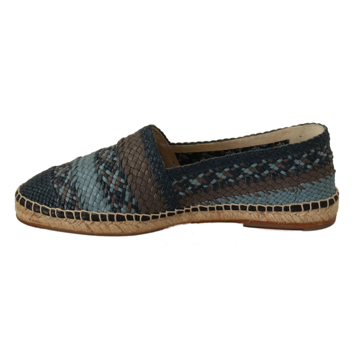 Iconic Dolce Gabbana Buffalo Leather Espadrilles &