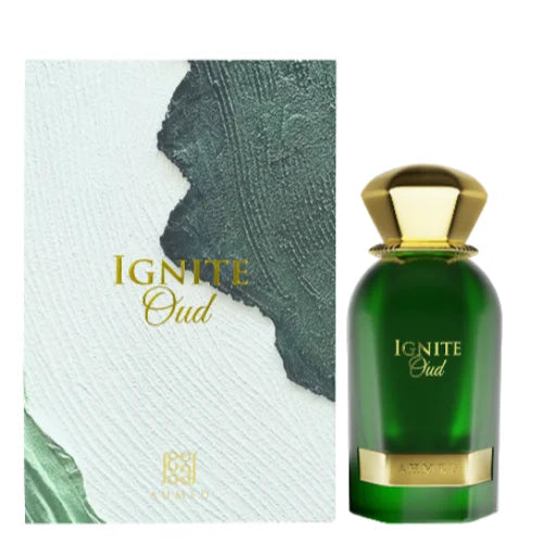 Ignite Oud Perfume Unisex Bold Fragrance with Geranium and Leather Ahmed Al Maghribi