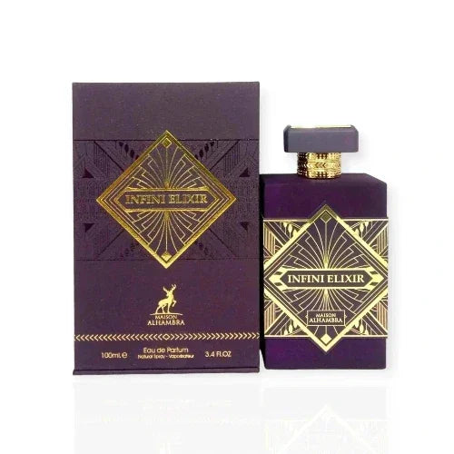 Infini Elixir Maison Alhambra Perfume Captivating Charm Unisex Scent Fragrance Lattafa