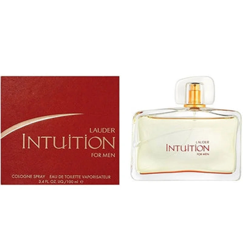 Intuition Eau Perfume Vibrant Nutmeg Cucumber Amber Patchouli Heart Men’s Cologne Estee Lauder