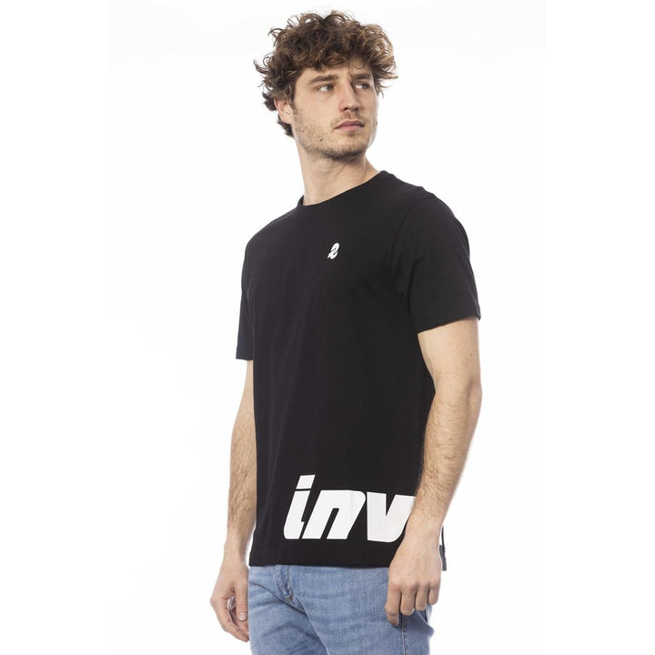 Invicta Black Cotton Men T-shirt