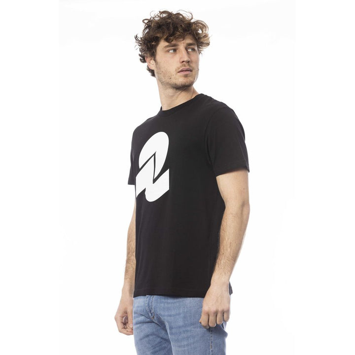 Invicta Black Cotton Men T-shirt