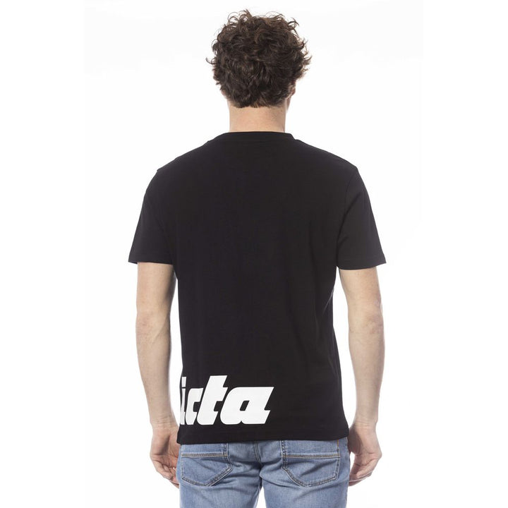 Invicta Black Cotton Men T-shirt