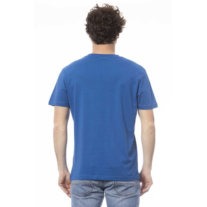 Invicta Blue Cotton Men T-shirt