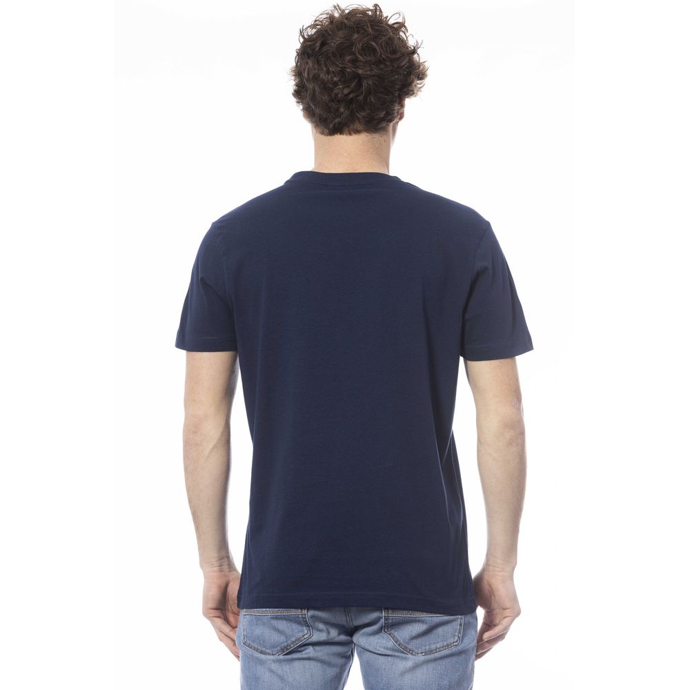 Invicta Blue Cotton Men T-shirt