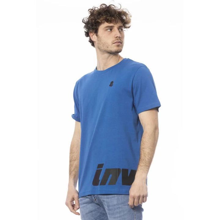 Invicta Blue Cotton Men T-Shirt