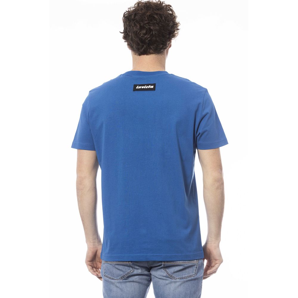 Invicta Blue Cotton Men’s T-shirt