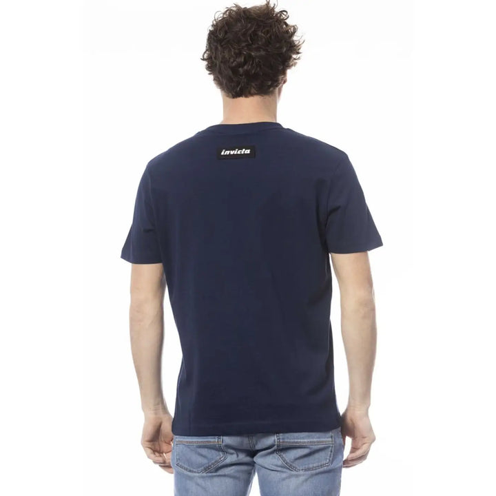 Invicta Blue Cotton Men’s T-Shirt